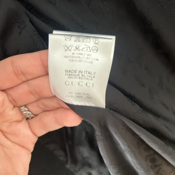 Gucci wool long coat - Picture 8 of 8